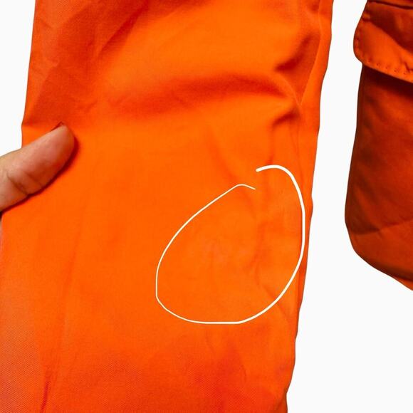 Dsquared2 Single-Breasted Orange Cotton Silk‎ Blazer Men’s Size 48 - Picture 5 of 10